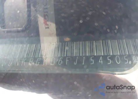 2015 Chevrolet Traverse 1Lt из США, поврежденный, VIN 1GNKRGKD6FJ154505